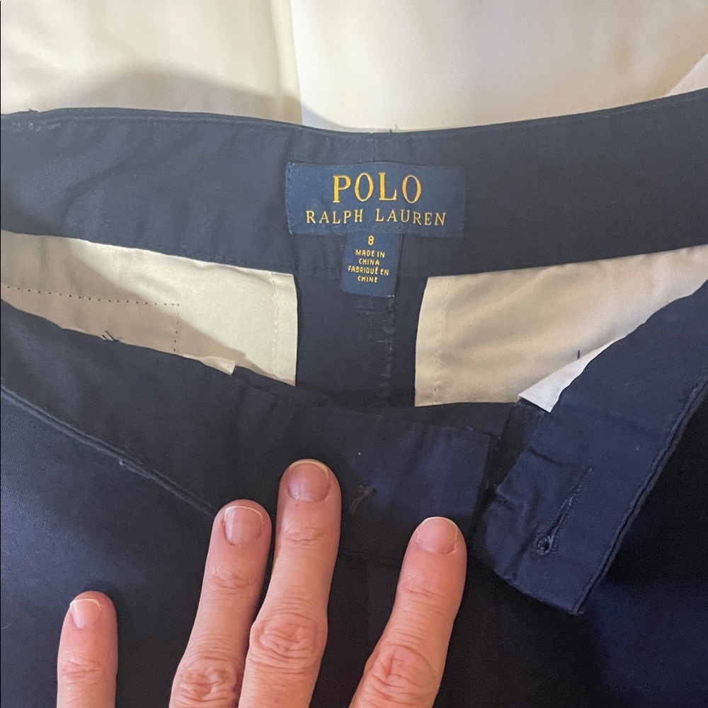 Polo Ralph Lauren Navy Kids Shorts Polo Ralph Lauren Performance pink golf shirt
